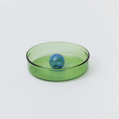 Blue & Green Small Bubble Dish