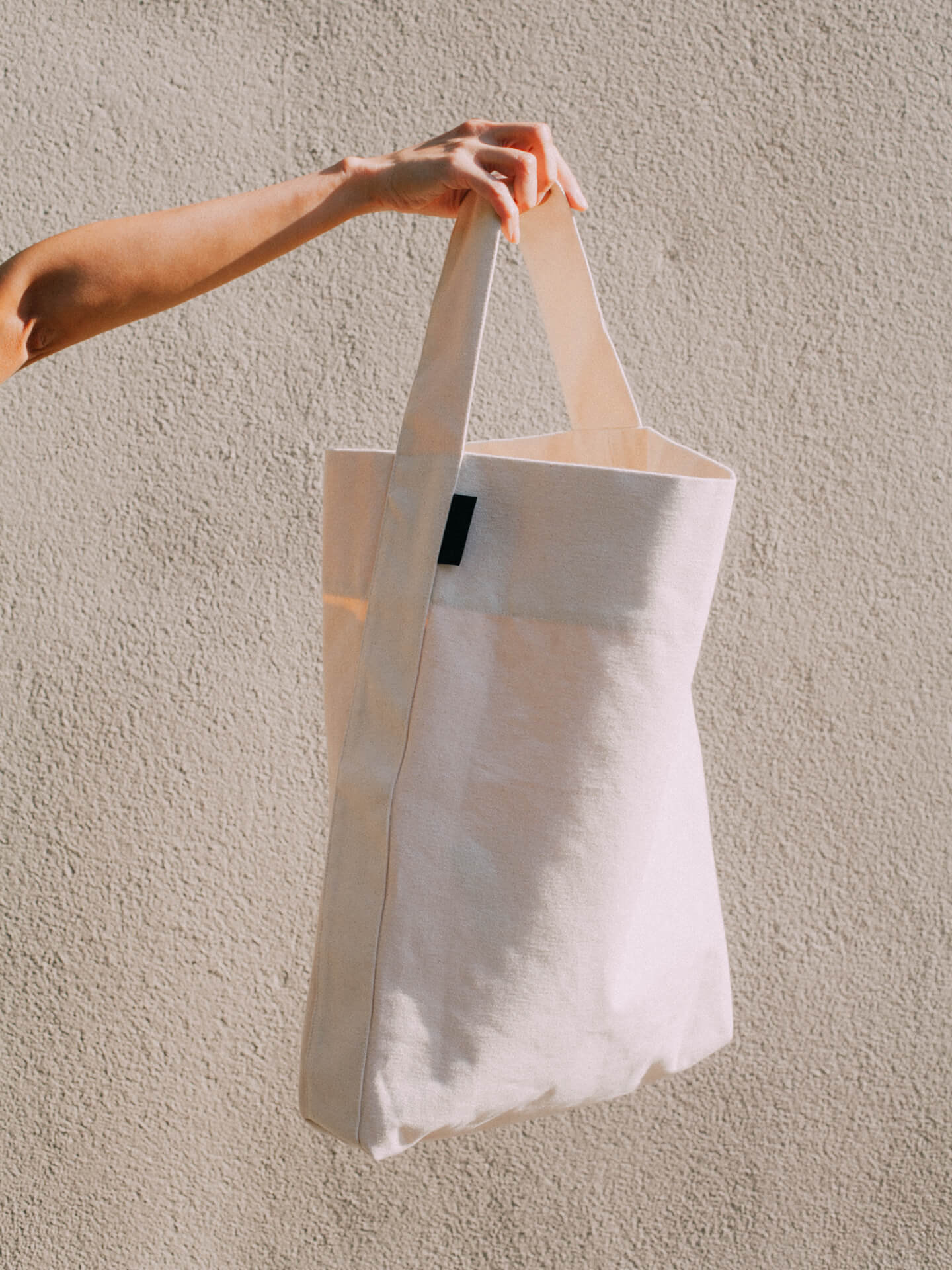 Natural Large Canvas Tote