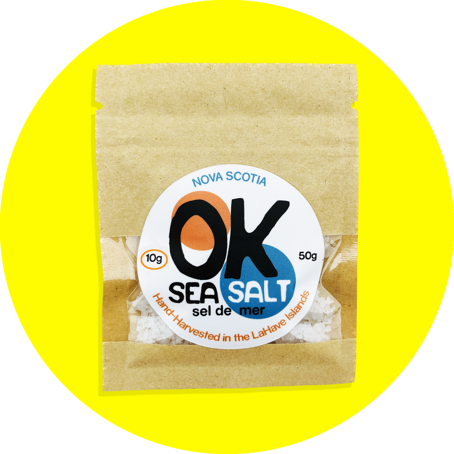 Natural Sea Salt Sample